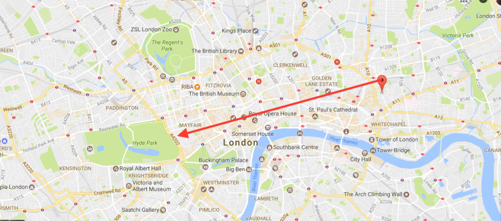 google-map-screenshot-of-spitalfields-to-hyde-park-area